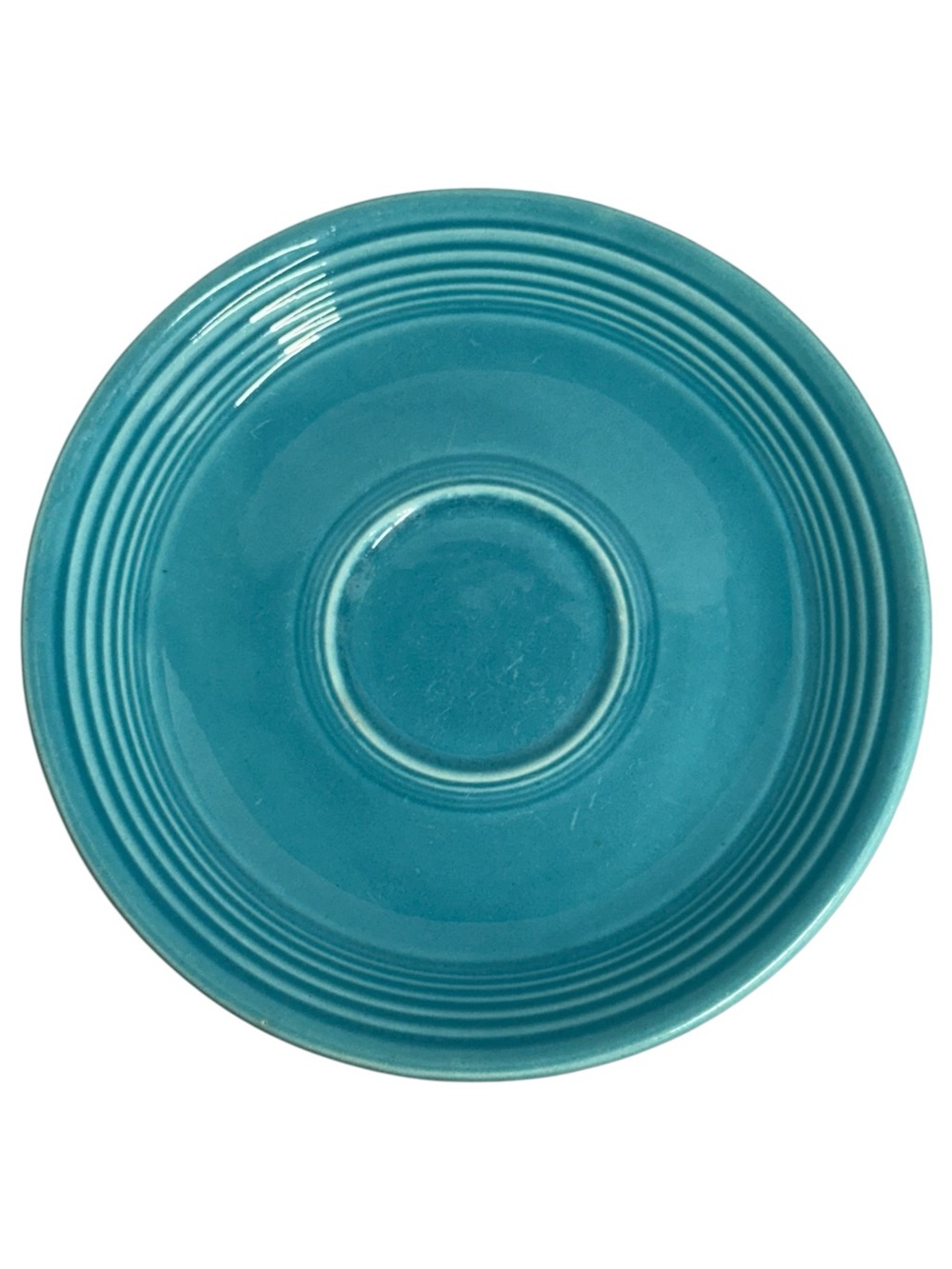 VTG Fiesta Turquoise Appetizer Plate